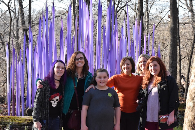 Chihuly in the Forest at Crystal Bridges ends November 27