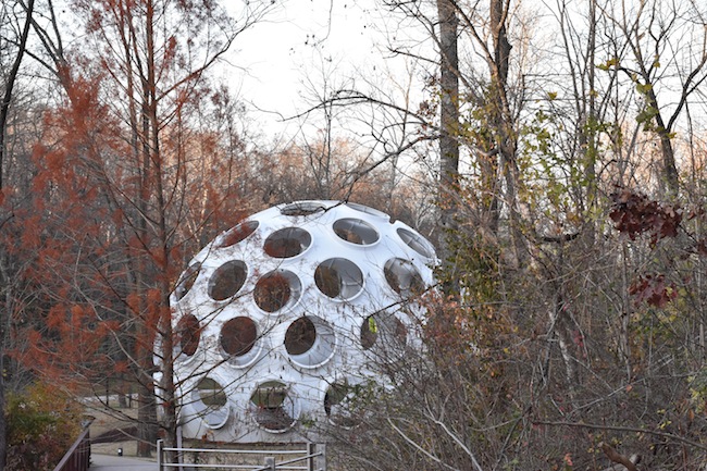 Fly's Eye Dome on view at Crystal Bridges