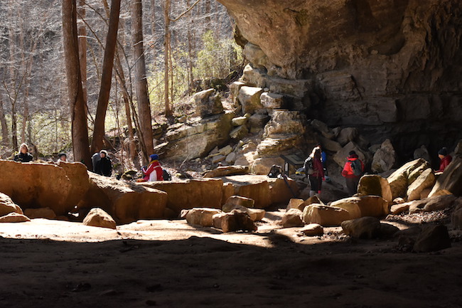 Inside the Indian Rockhouse